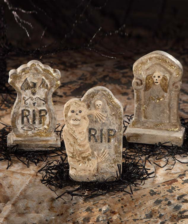 Glittered Tombstones