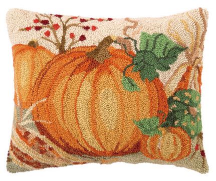 Nature's Harvest Pumpkin Pillow