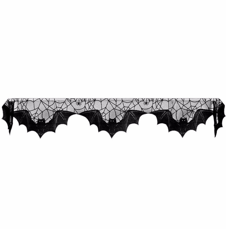 BOO-tiful Bats Mantle Scarf