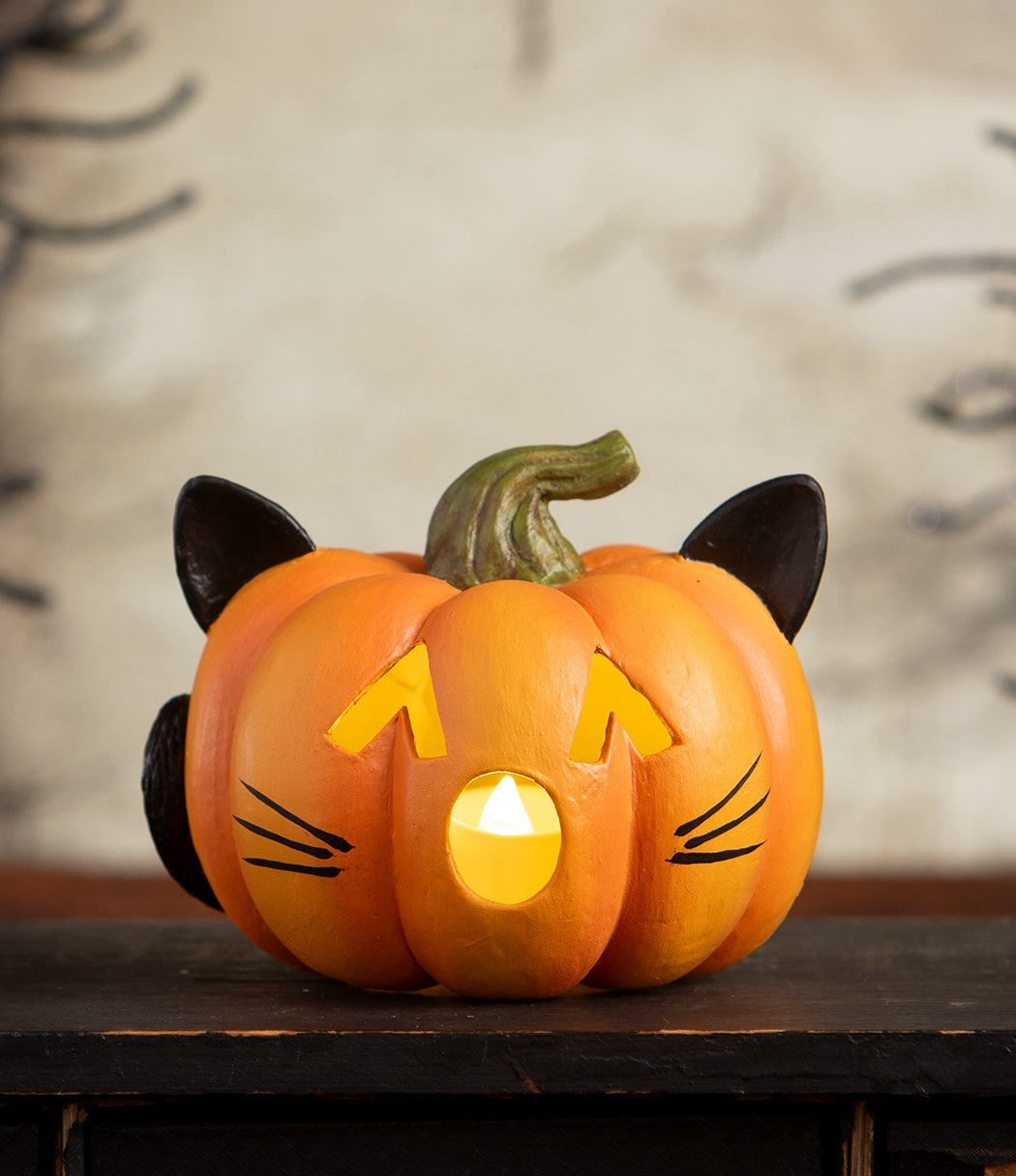 Pumpkin Cat Luminary