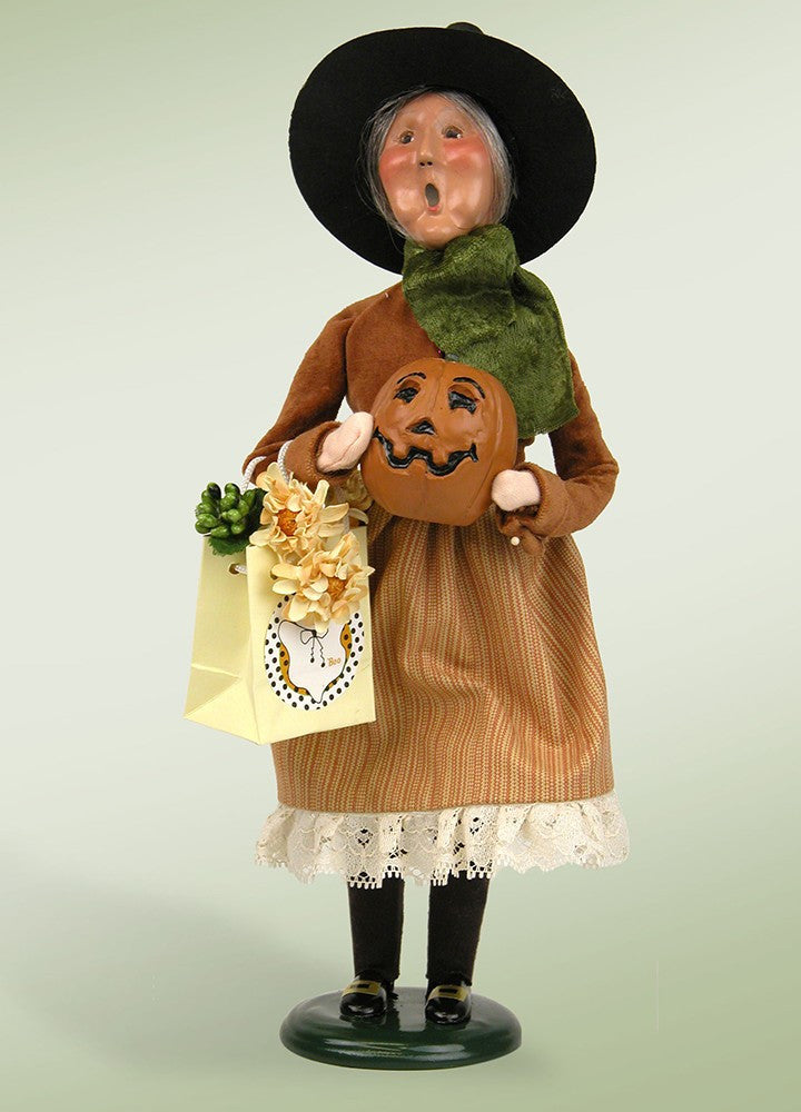 Witch with Pumpkin