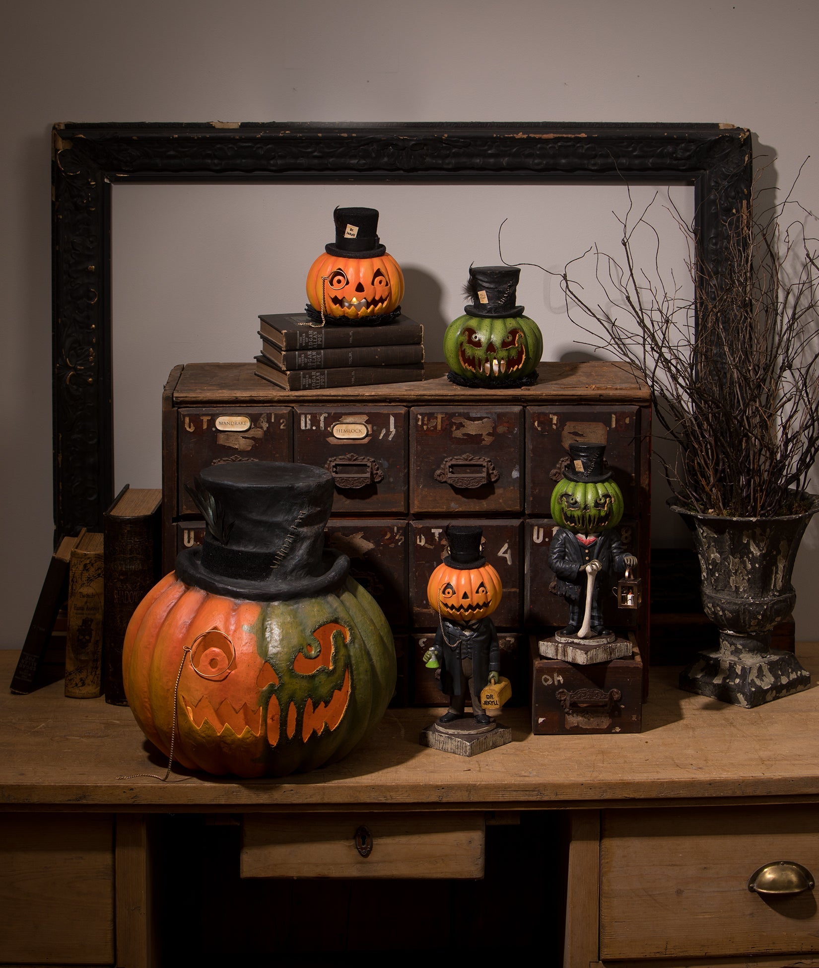 Jekyll & Hyde Pumpkin