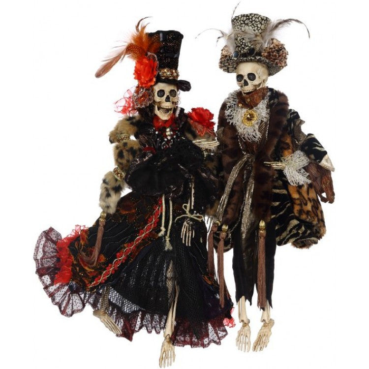 Haute Couture Skeleton Couple