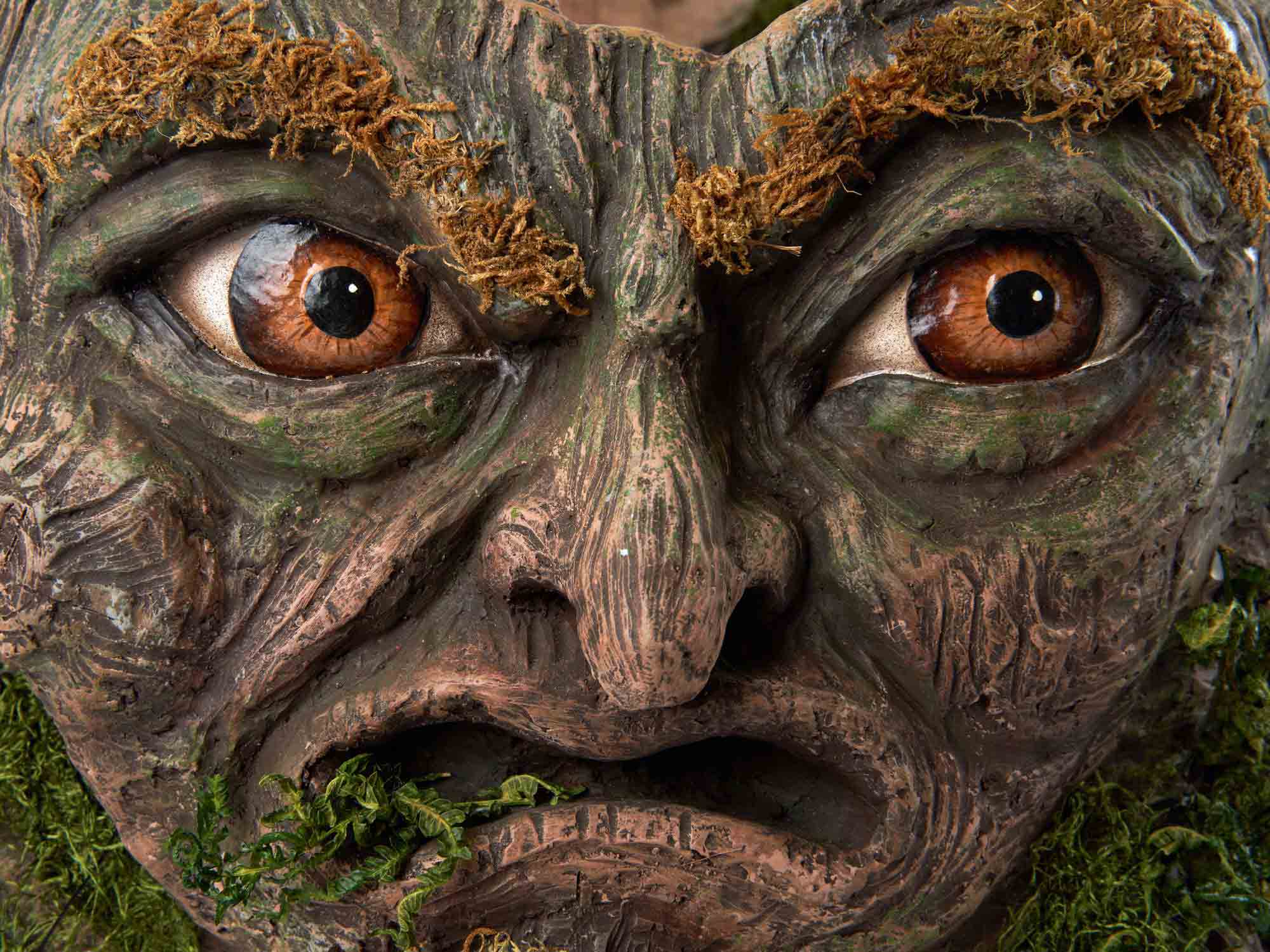 Walter Woodard Tree Stump Candy Container
