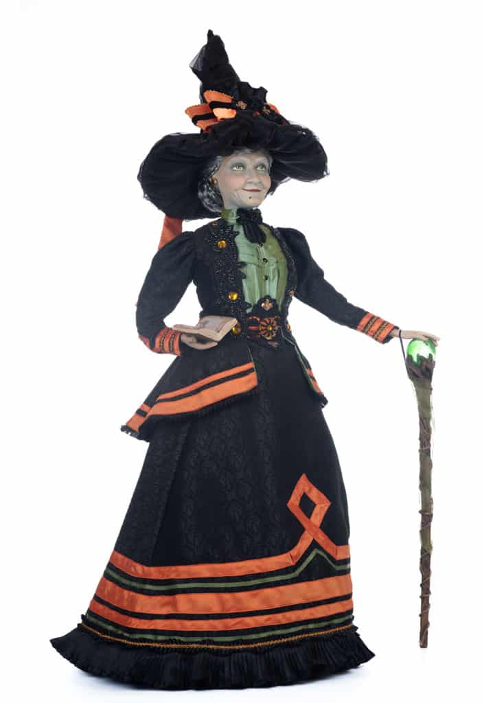"Katherine's Collection Hilda Blackroot Witch, 32"""