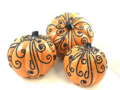 Orange Jeweled Pumpkins