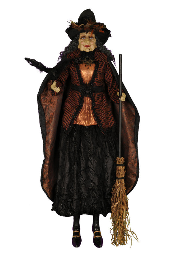 "Ravenwood Witch Standing Figure - 54"""