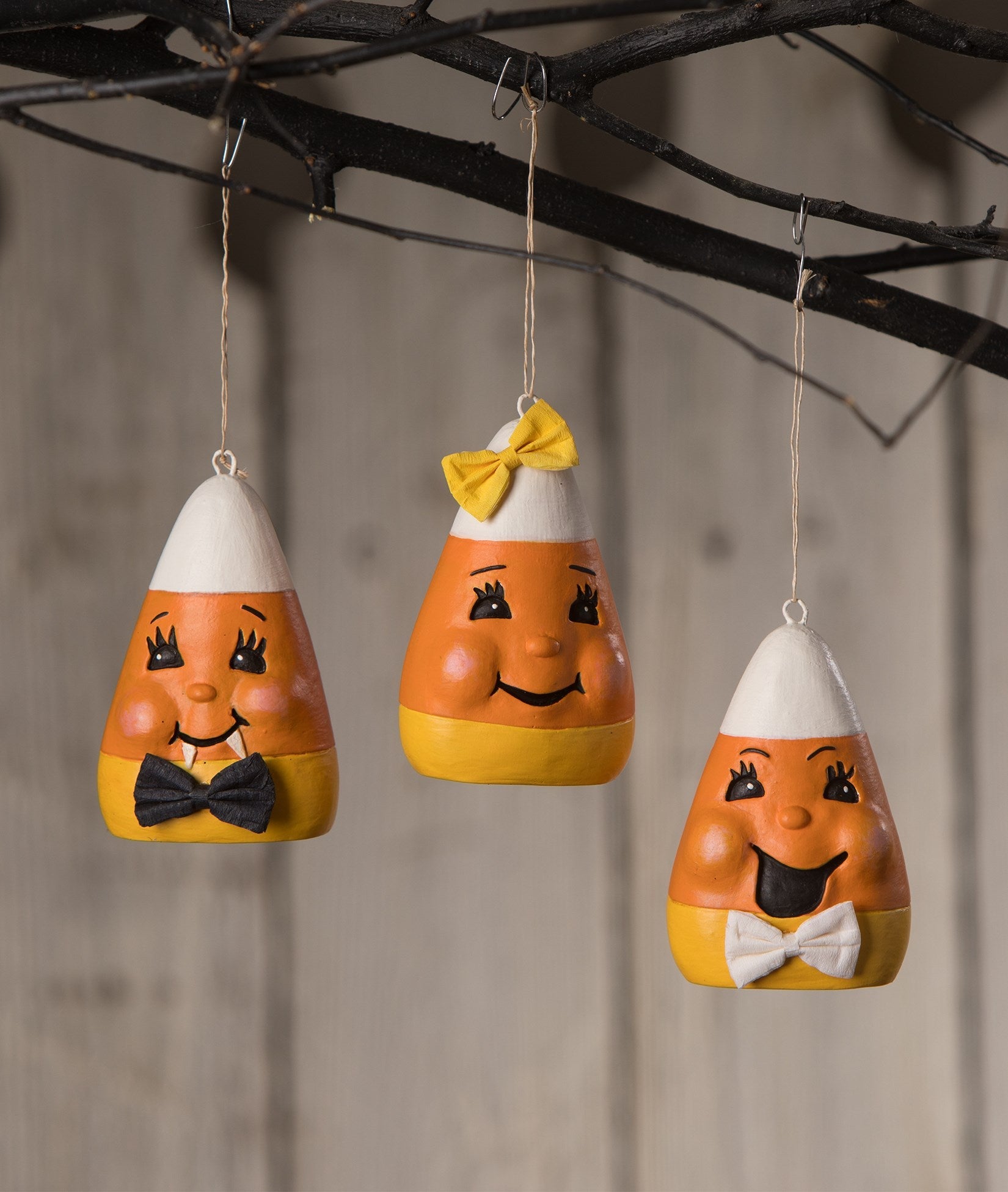 Silly Candy Corn Ornaments