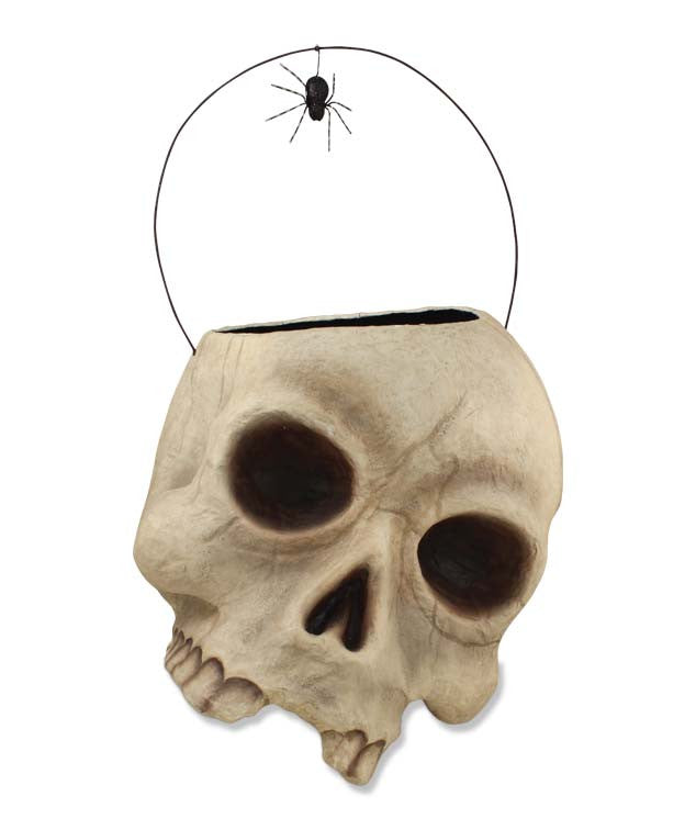 Skelly Candy Container Paper Mache