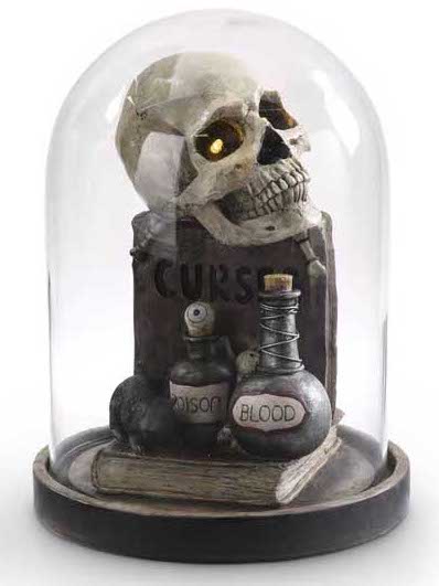 Spooky Skull Cloche