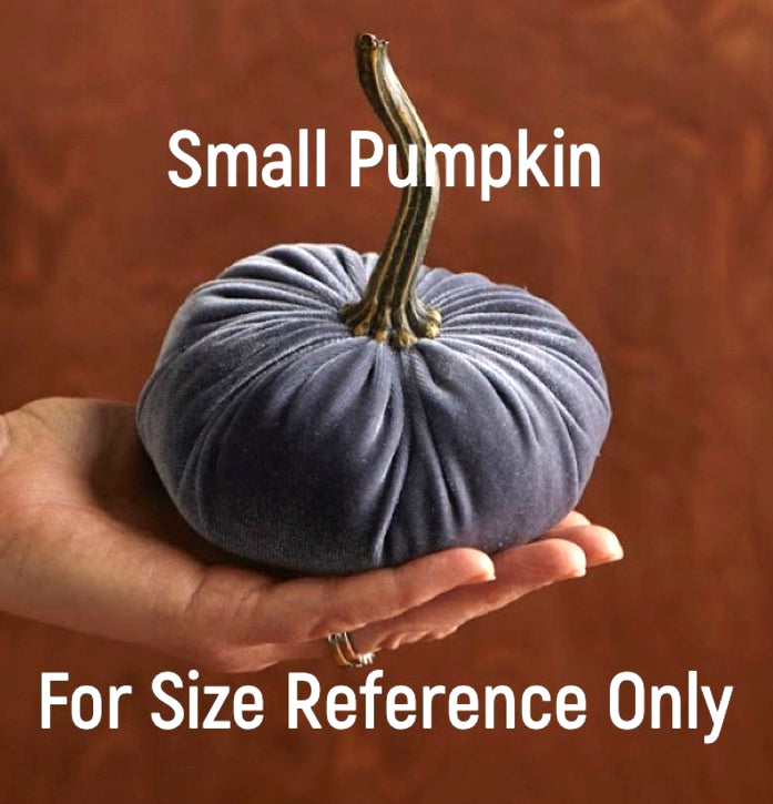 "Velvet Pumpkin, Emerald"